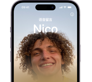 昌邑苹果15服务站分享iPhone15实时语音留言开启方法 