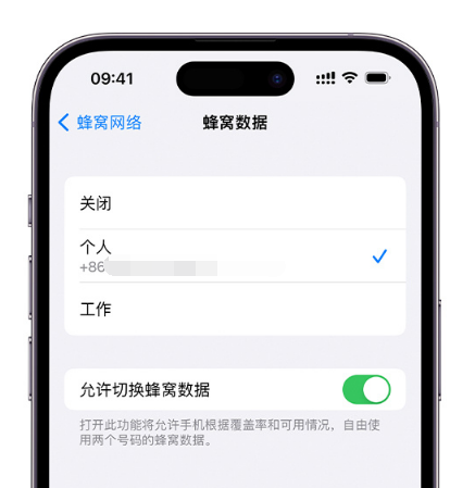 昌邑苹果维修服务分享如何在iPhone上使用双卡 